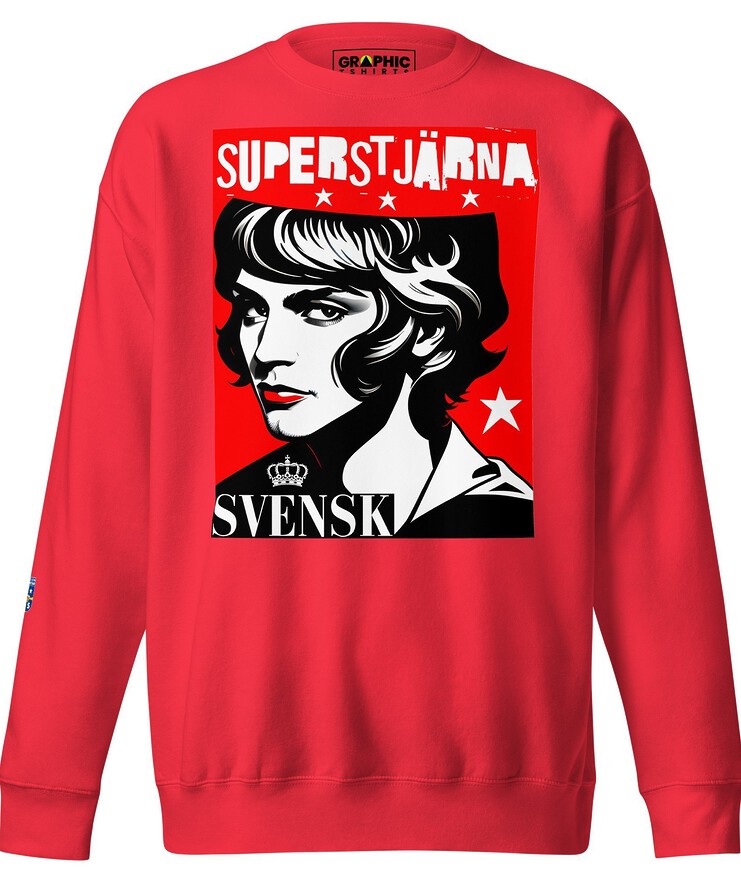 Unisex Premium Sweatshirt - Swedish Superstar Series v.2 | Sweatshirt | Buy Online | GRAPHIC T-SHIRTS