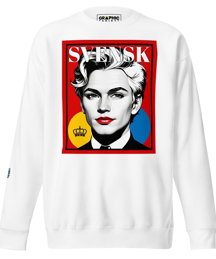 Unisex Premium Sweatshirt - Swedish Superstar Series v.30 | Sweatshirt | Buy Online | GRAPHIC T-SHIRTS