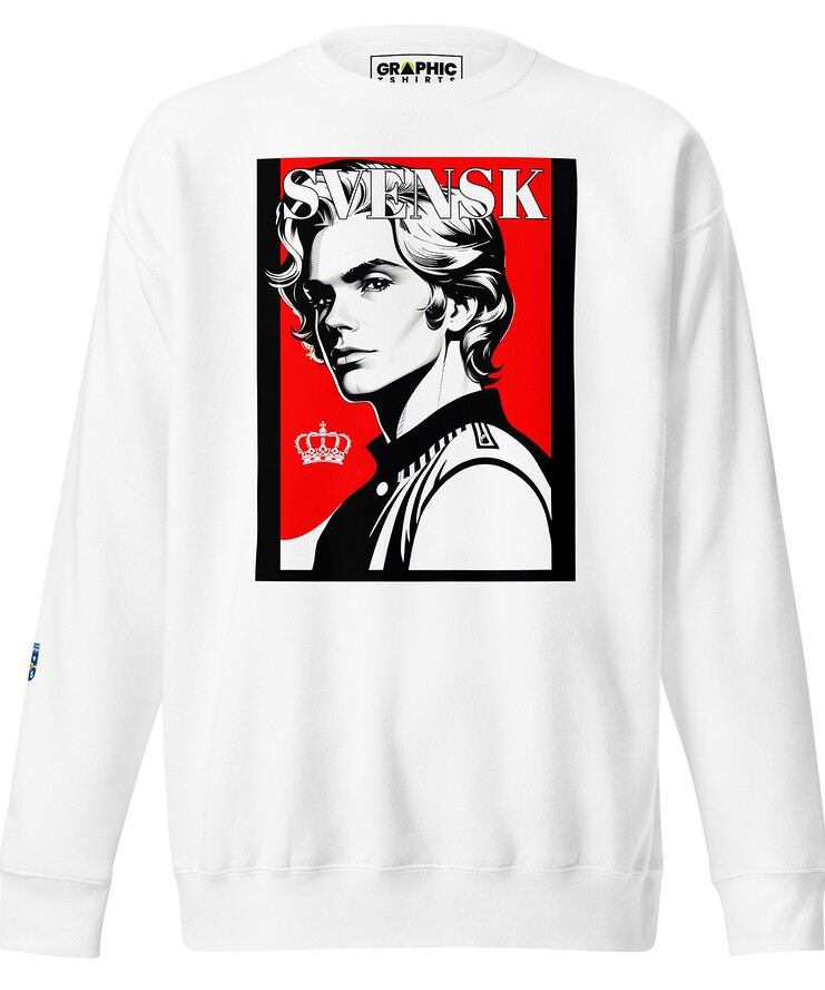 Unisex Premium Sweatshirt - Swedish Superstar Series v.27 | Sweatshirt | Buy Online | GRAPHIC T-SHIRTS