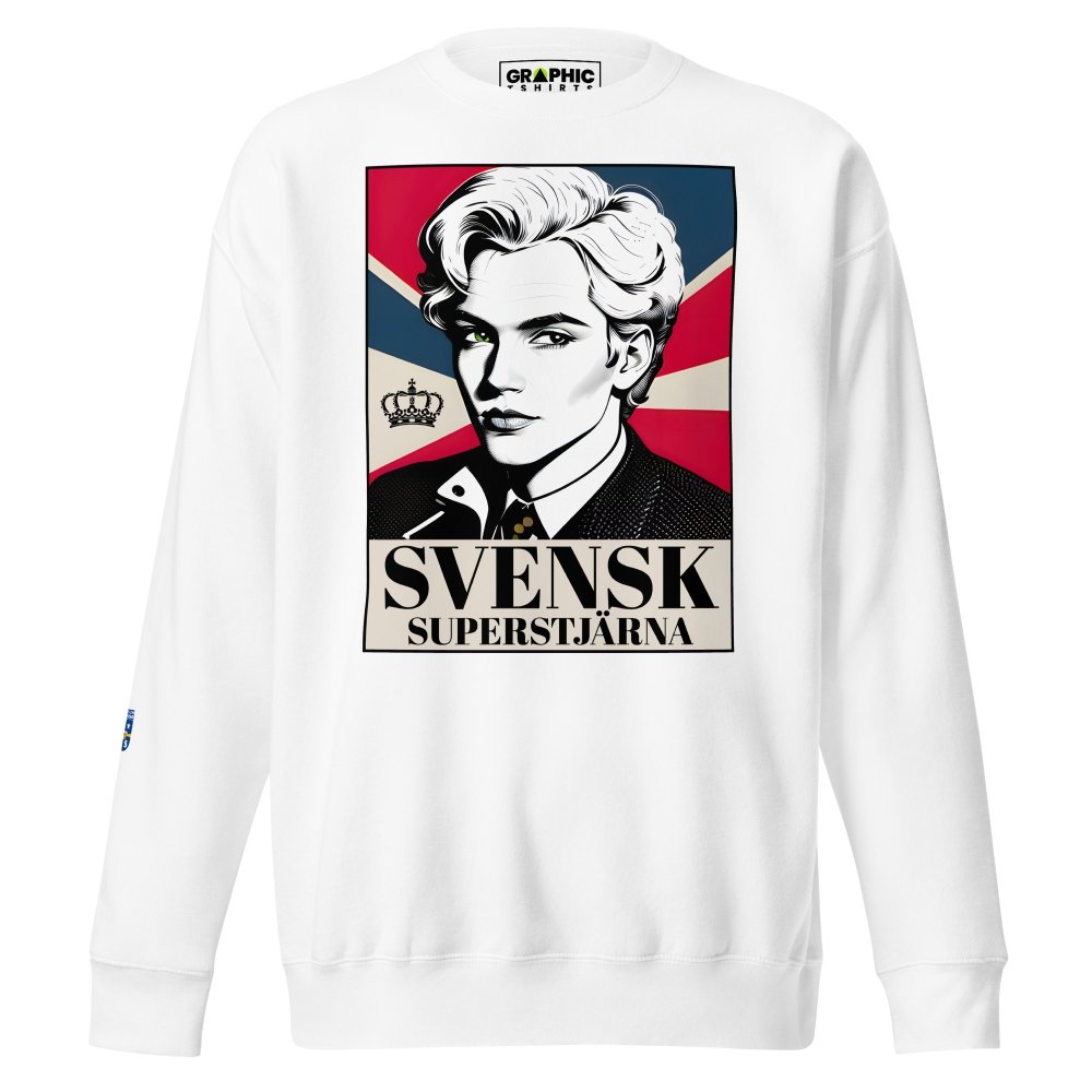 Unisex Premium Sweatshirt - Swedish Superstar Series v.25 — GRAPHIC T-SHIRTS
