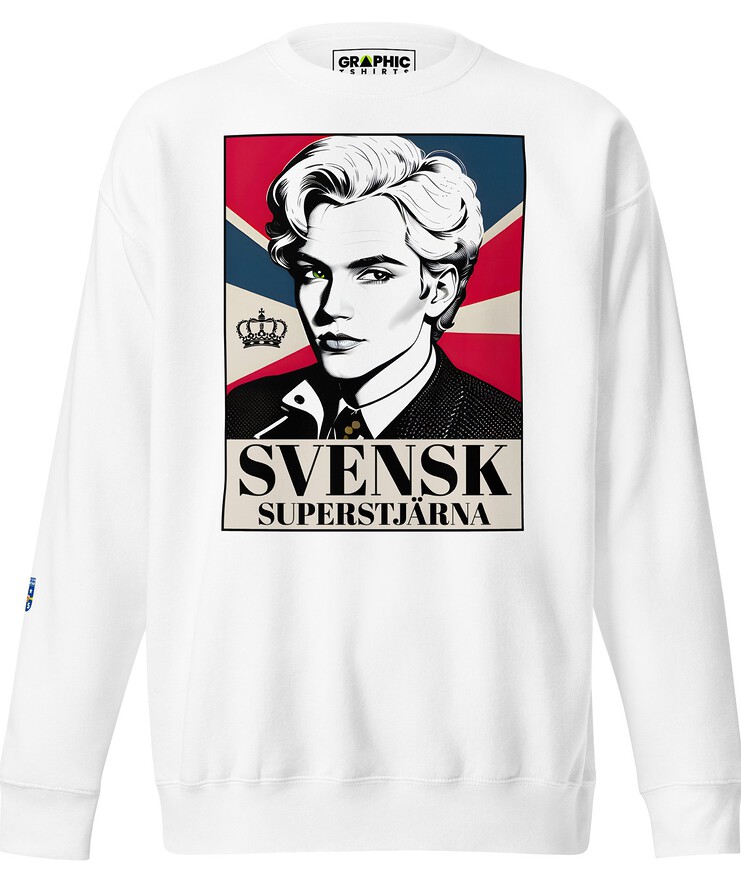 Unisex Premium Sweatshirt - Swedish Superstar Series v.25 | Sweatshirt | Buy Online | GRAPHIC T-SHIRTS