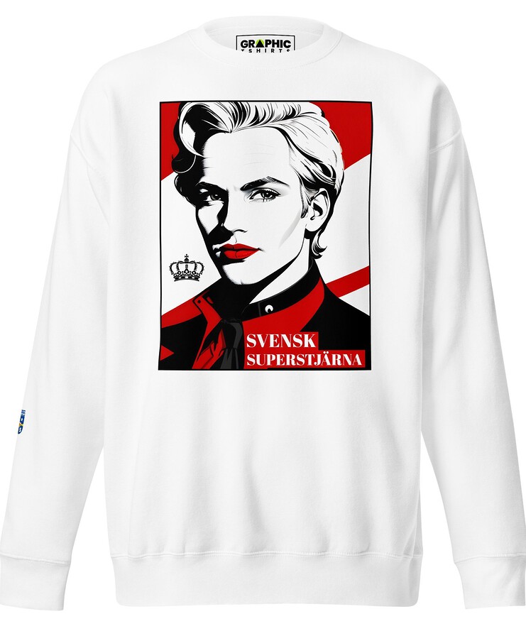 Unisex Premium Sweatshirt - Swedish Superstar Series v.23 | Sweatshirt | Buy Online | GRAPHIC T-SHIRTS