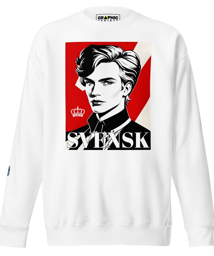 Unisex Premium Sweatshirt - Swedish Superstar Series v.21 | Sweatshirt | Buy Online | GRAPHIC T-SHIRTS