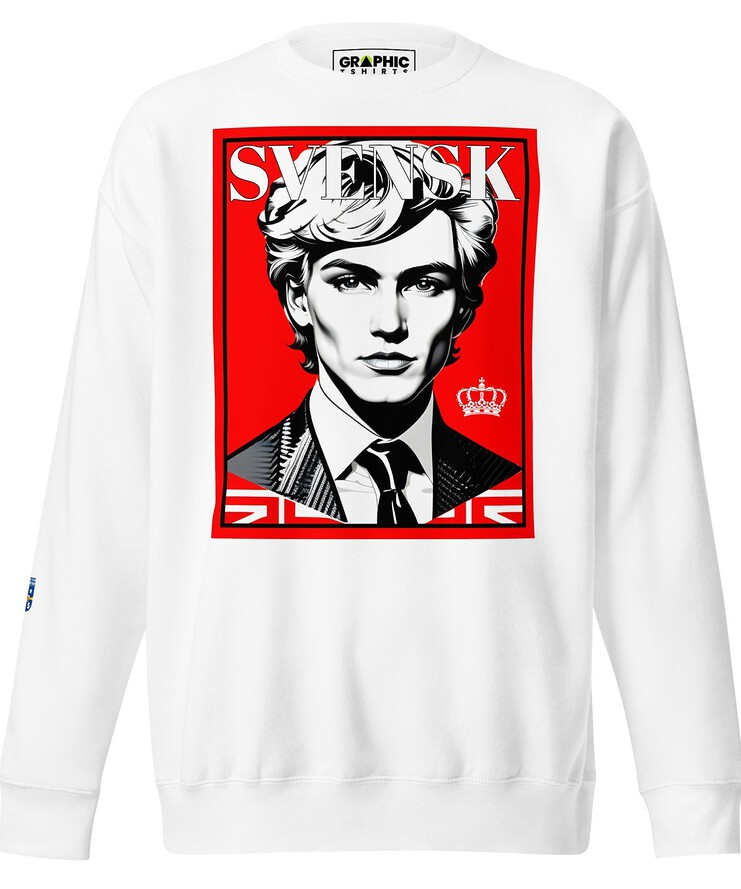 Unisex Premium Sweatshirt - Swedish Superstar Series v.18 | Sweatshirt | Buy Online | GRAPHIC T-SHIRTS