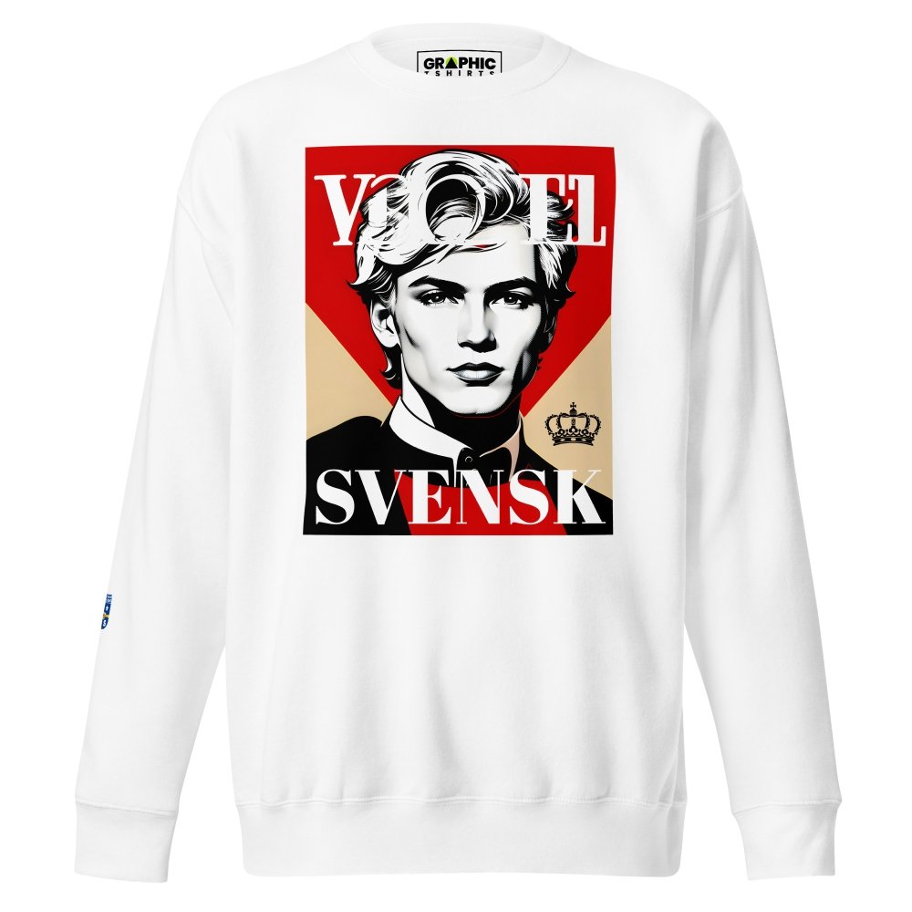 Unisex Premium Sweatshirt - Swedish Superstar Series v.12 — GRAPHIC T-SHIRTS