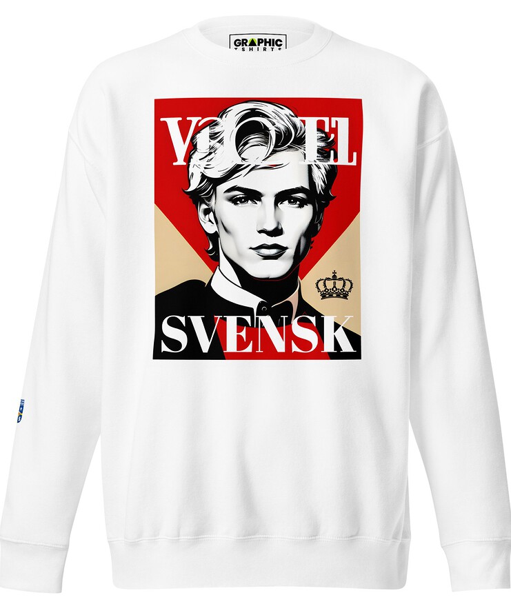 Unisex Premium Sweatshirt - Swedish Superstar Series v.12 | Sweatshirt | Buy Online | GRAPHIC T-SHIRTS