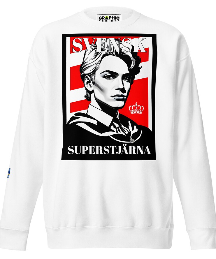 Unisex Premium Sweatshirt - Swedish Superstar Series v.9 | Sweatshirt | Buy Online | GRAPHIC T-SHIRTS