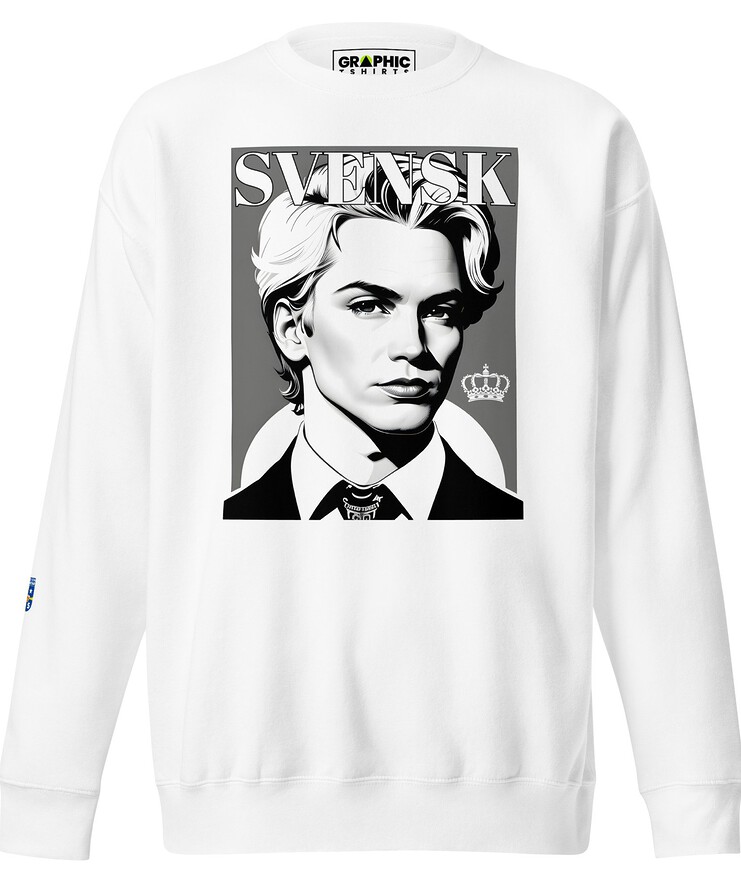 Unisex Premium Sweatshirt - Swedish Superstar Series v.7 | Sweatshirt | Buy Online | GRAPHIC T-SHIRTS
