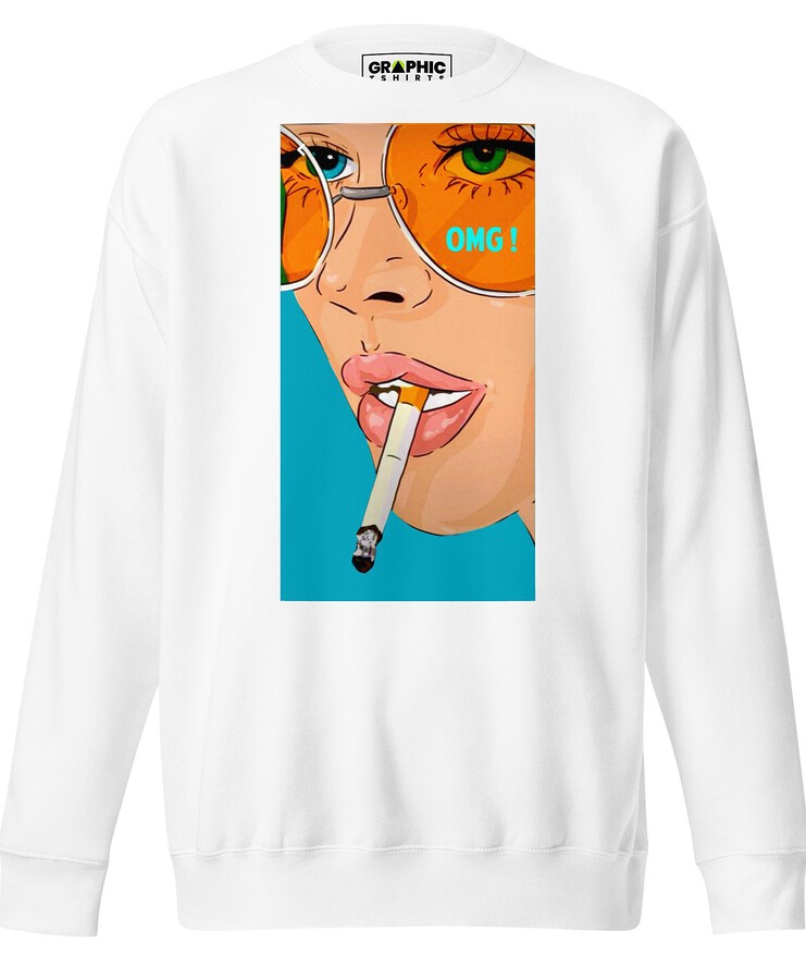 Unisex Premium Sweatshirt - Melodrama Pop Art | Sweatshirt | Buy Online | GRAPHIC T-SHIRTS