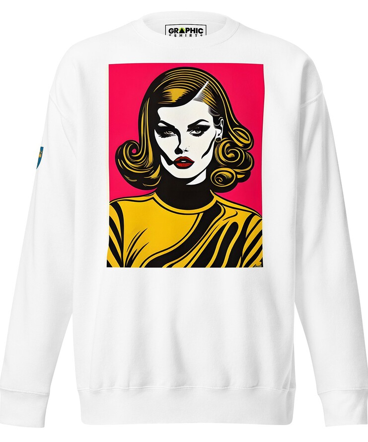 Unisex Premium Sweatshirt - Swedish Vintage Fashion Series v.62 | Sweatshirt | Buy Online | GRAPHIC T-SHIRTS