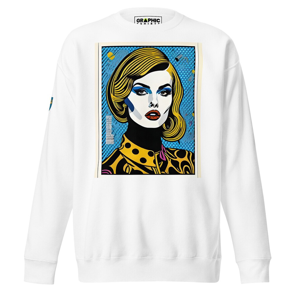 Unisex Premium Sweatshirt - Swedish Vintage Fashion Series v.60 — GRAPHIC T-SHIRTS