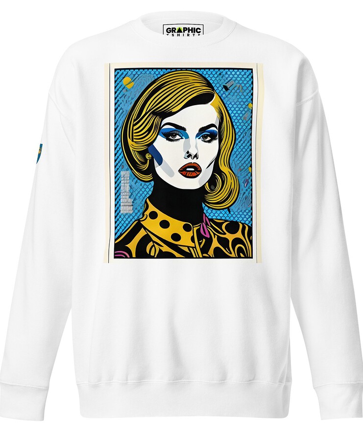 Unisex Premium Sweatshirt - Swedish Vintage Fashion Series v.60 | Sweatshirt | Buy Online | GRAPHIC T-SHIRTS