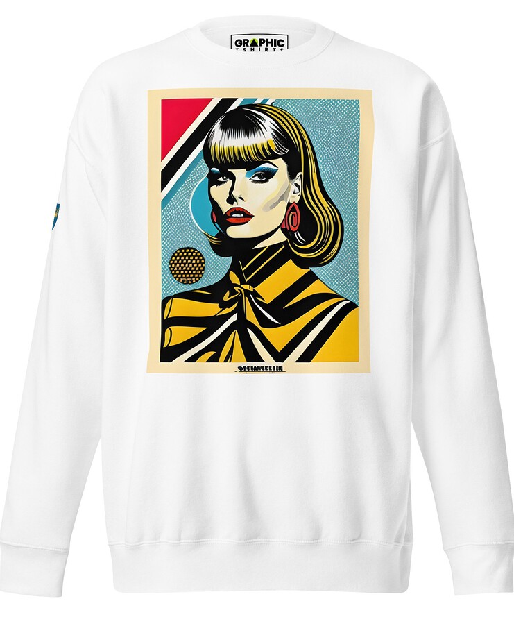 Unisex Premium Sweatshirt - Swedish Vintage Fashion Series v.59 | Sweatshirt | Buy Online | GRAPHIC T-SHIRTS