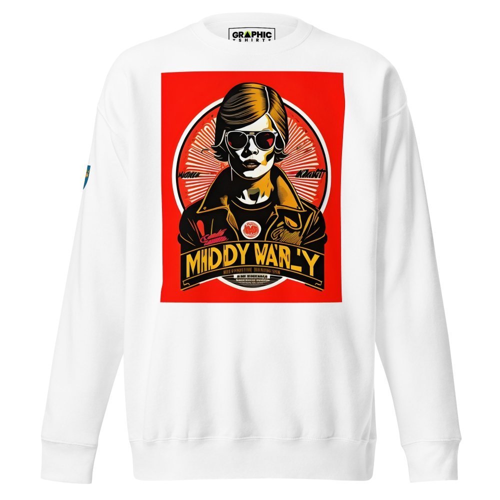 Unisex Premium Sweatshirt - Swedish Vintage Fashion Series v.4 — GRAPHIC T-SHIRTS