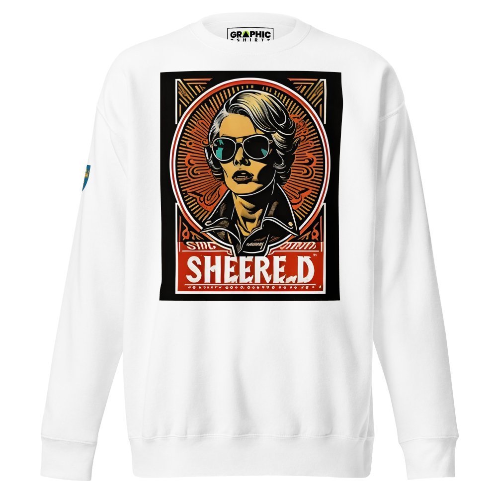Unisex Premium Sweatshirt - Swedish Vintage Fashion Series v.2 — GRAPHIC T-SHIRTS