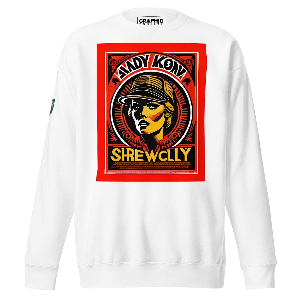 Unisex Premium Sweatshirt - Swedish Vintage Fashion Series v.1 — GRAPHIC T-SHIRTS