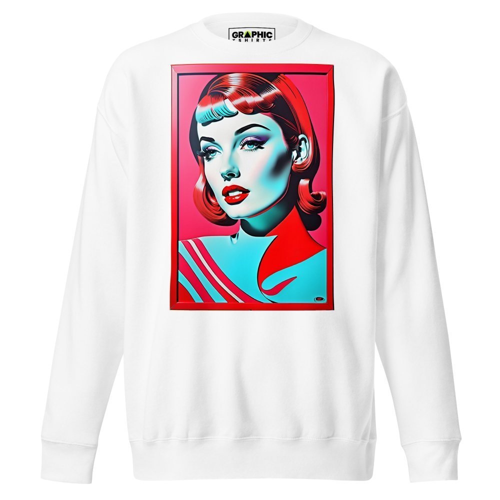 Unisex Premium Sweatshirt - Vintage American Superstar Series v.20 — GRAPHIC T-SHIRTS