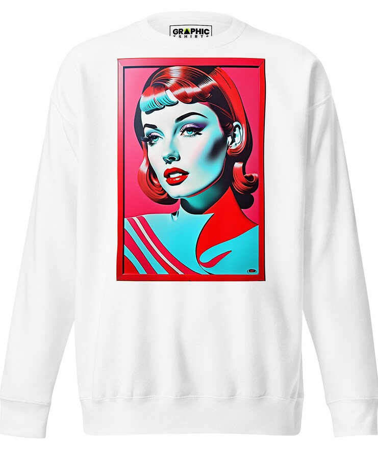 Unisex Premium Sweatshirt - Vintage American Superstar Series v.20 | Sweatshirt | Buy Online | GRAPHIC T-SHIRTS