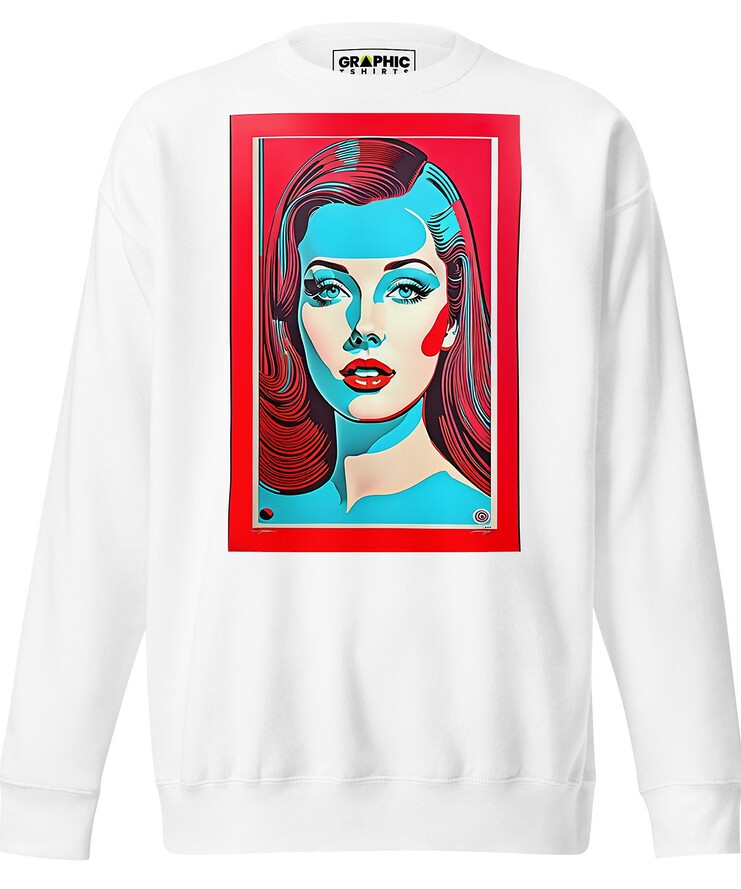 Unisex Premium Sweatshirt - Vintage American Superstar Series v.19 | Sweatshirt | Buy Online | GRAPHIC T-SHIRTS