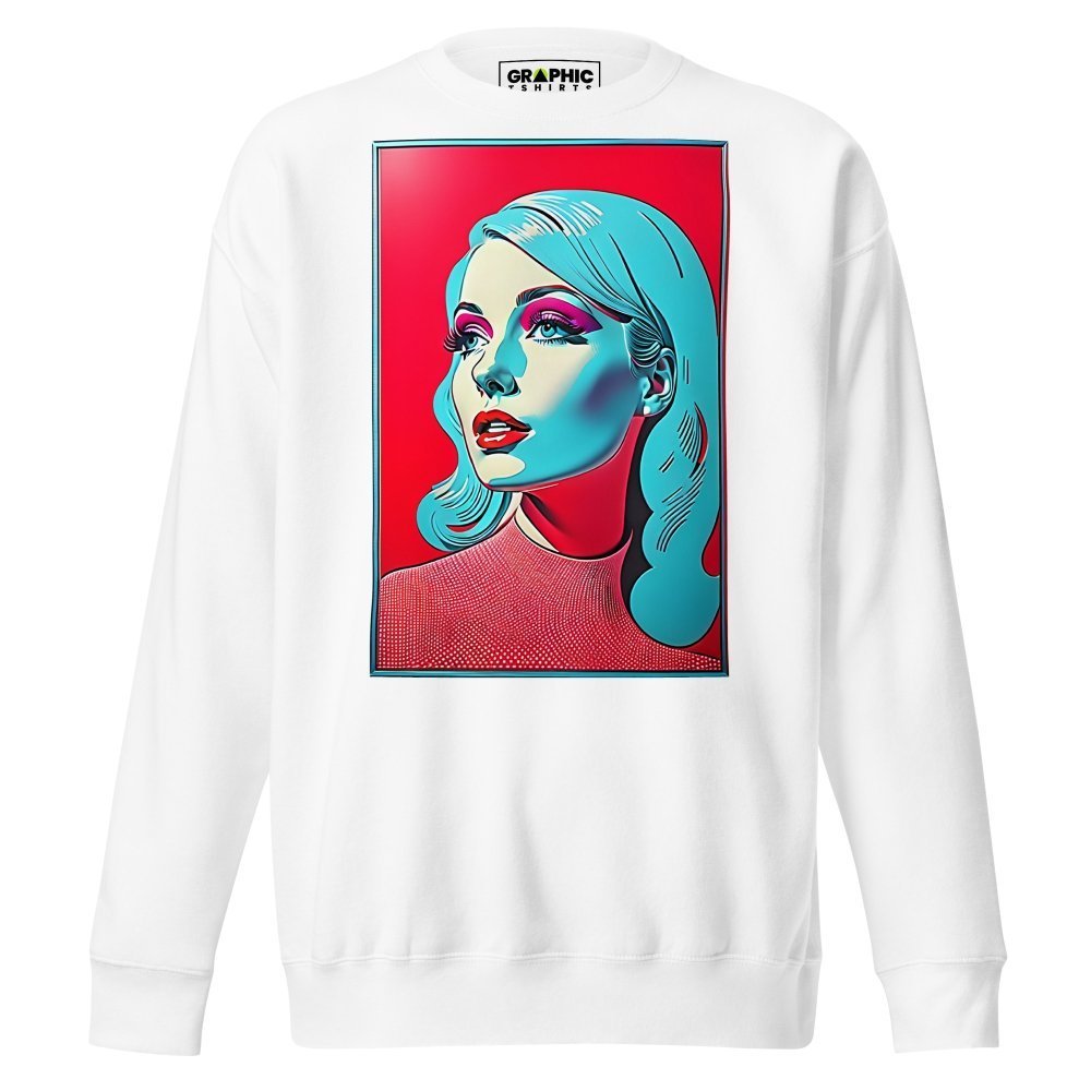 Unisex Premium Sweatshirt - Vintage American Superstar Series v.18 — GRAPHIC T-SHIRTS
