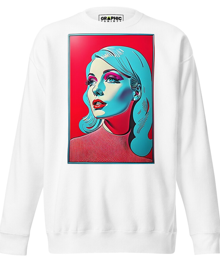 Unisex Premium Sweatshirt - Vintage American Superstar Series v.18 | Sweatshirt | Buy Online | GRAPHIC T-SHIRTS