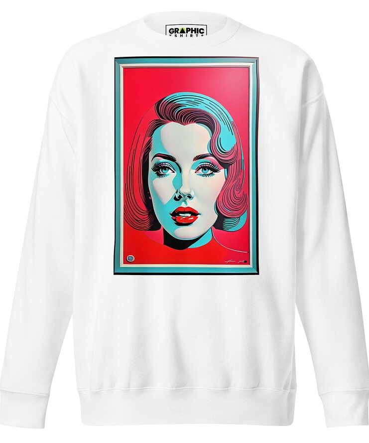 Unisex Premium Sweatshirt - Vintage American Superstar Series v.17 | Sweatshirt | Buy Online | GRAPHIC T-SHIRTS
