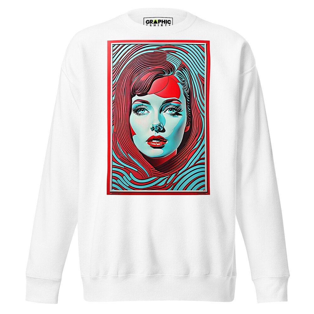 Unisex Premium Sweatshirt - Vintage American Superstar Series v.14 — GRAPHIC T-SHIRTS