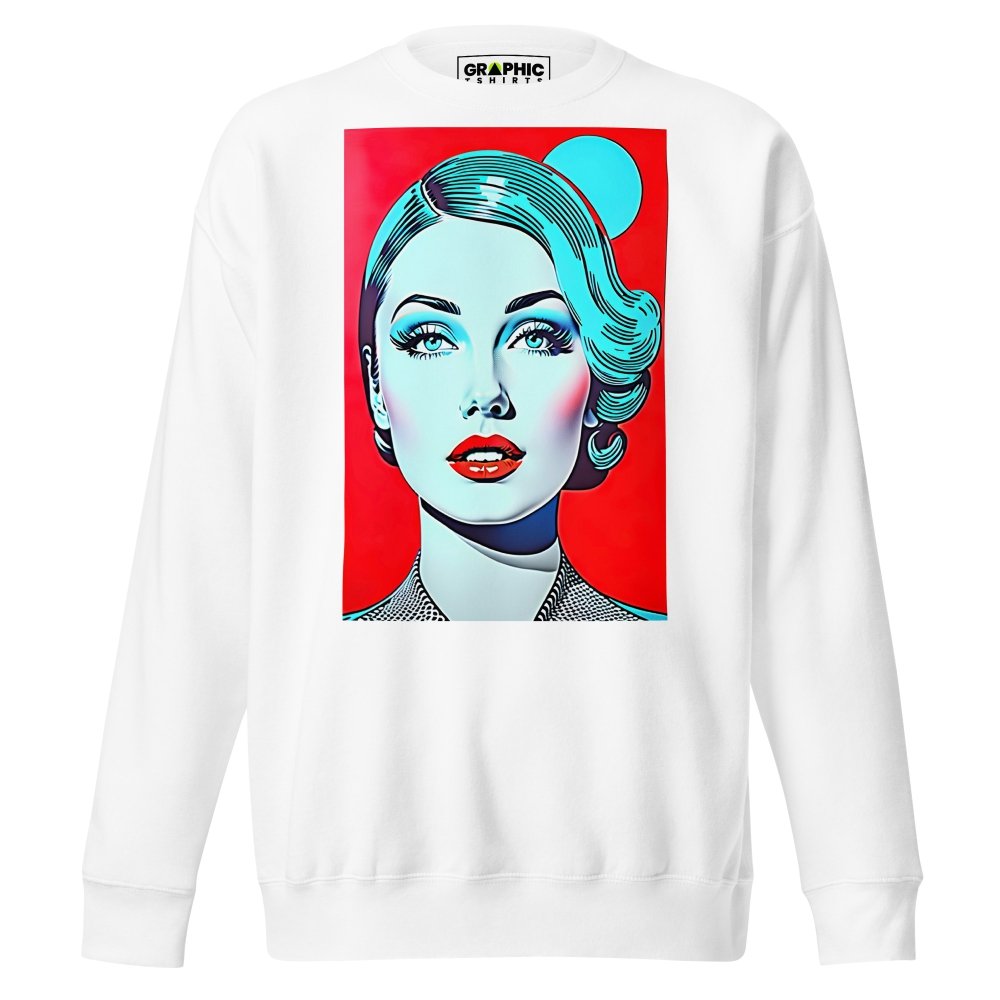 Unisex Premium Sweatshirt - Vintage American Superstar Series v.11 — GRAPHIC T-SHIRTS