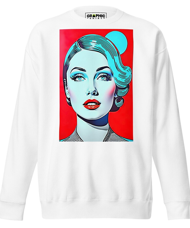 Unisex Premium Sweatshirt - Vintage American Superstar Series v.11 | Sweatshirt | Buy Online | GRAPHIC T-SHIRTS