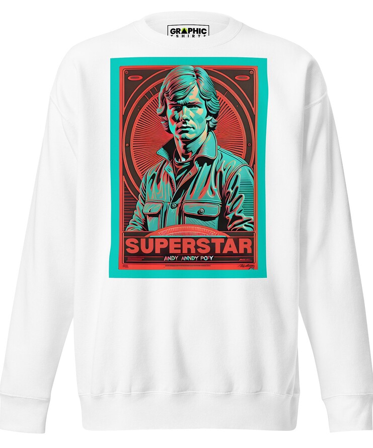 Unisex Premium Sweatshirt - Vintage American Superstar Series v.10 | Sweatshirt | Buy Online | GRAPHIC T-SHIRTS