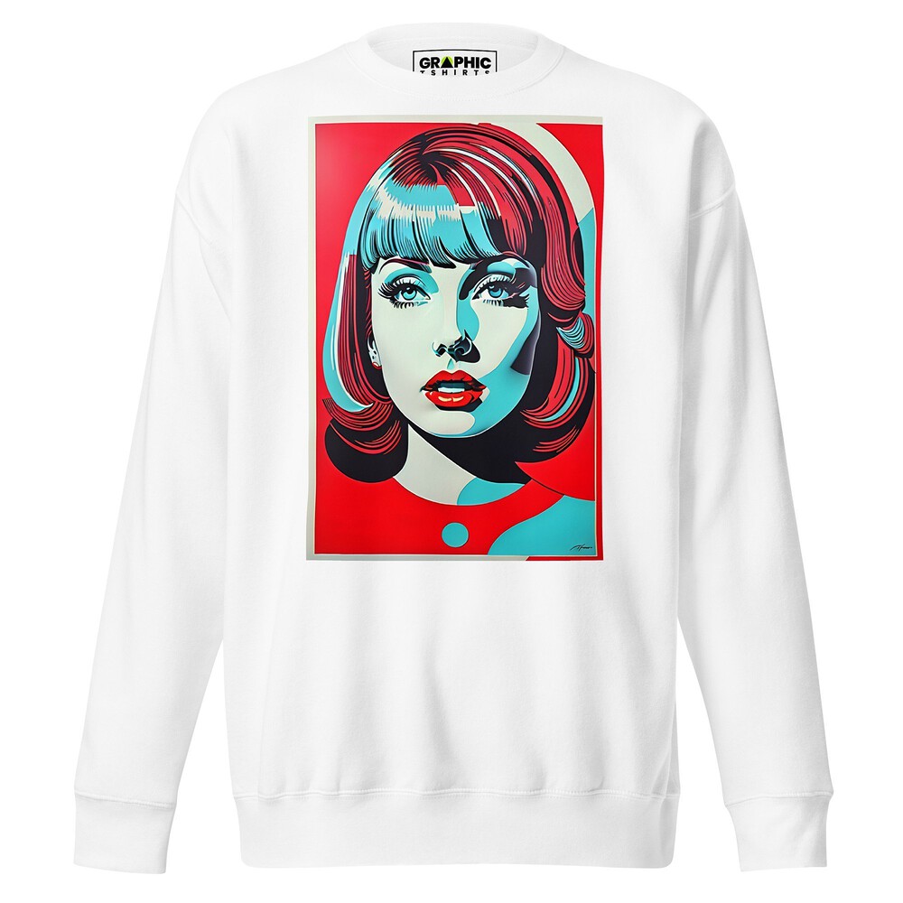 Unisex Premium Sweatshirt - Vintage American Superstar Series v.16 — GRAPHIC T-SHIRTS