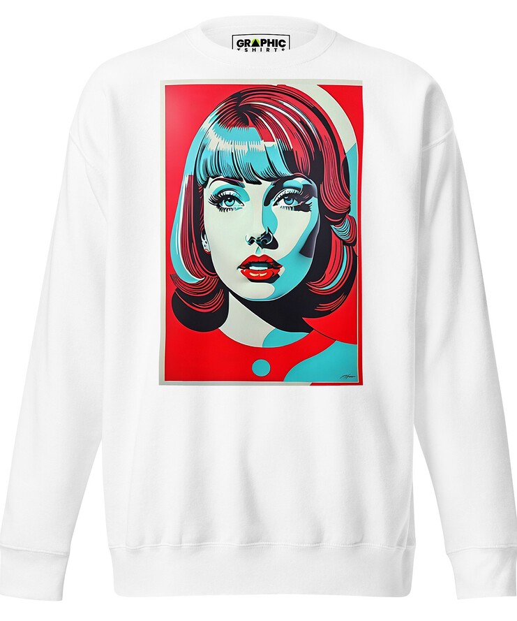 Unisex Premium Sweatshirt - Vintage American Superstar Series v.16 | Sweatshirt | Buy Online | GRAPHIC T-SHIRTS