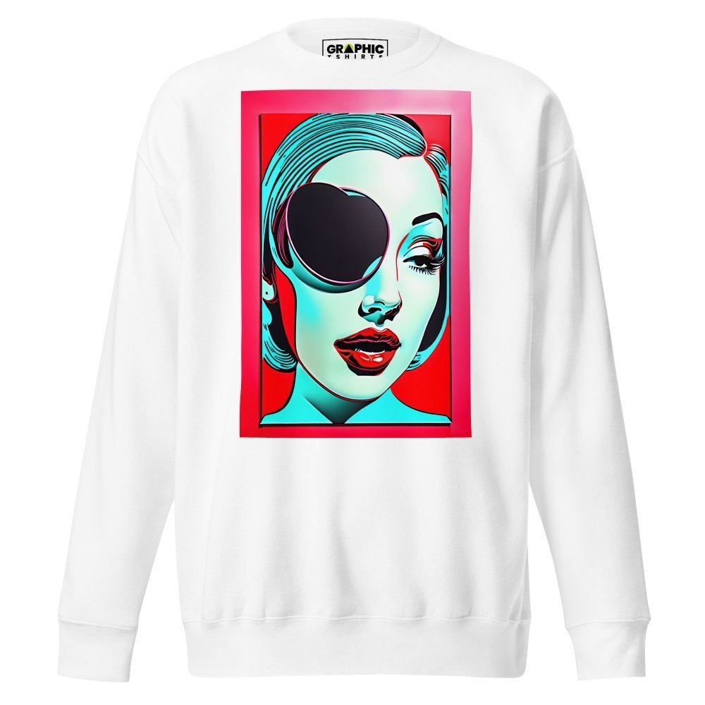 Unisex Premium Sweatshirt - Vintage American Superstar Series v.15 — GRAPHIC T-SHIRTS