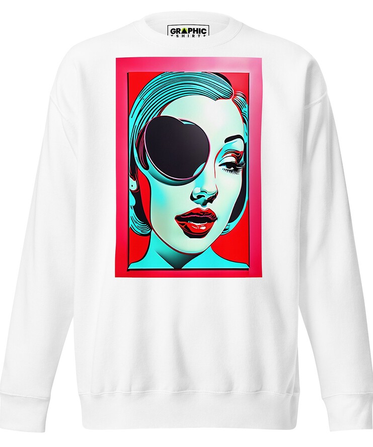 Unisex Premium Sweatshirt - Vintage American Superstar Series v.15 | Sweatshirt | Buy Online | GRAPHIC T-SHIRTS