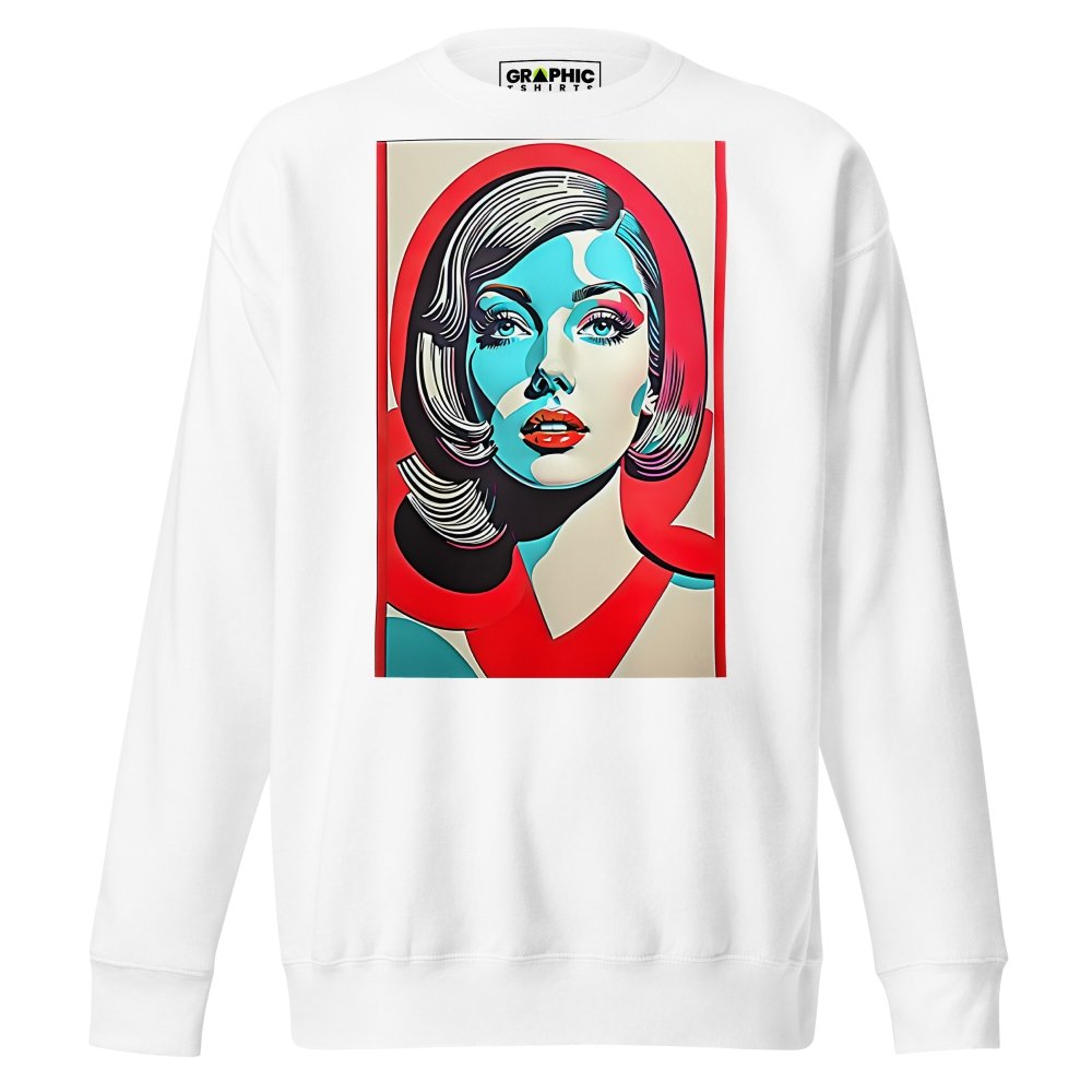 Unisex Premium Sweatshirt - Vintage American Superstar Series v.12 — GRAPHIC T-SHIRTS