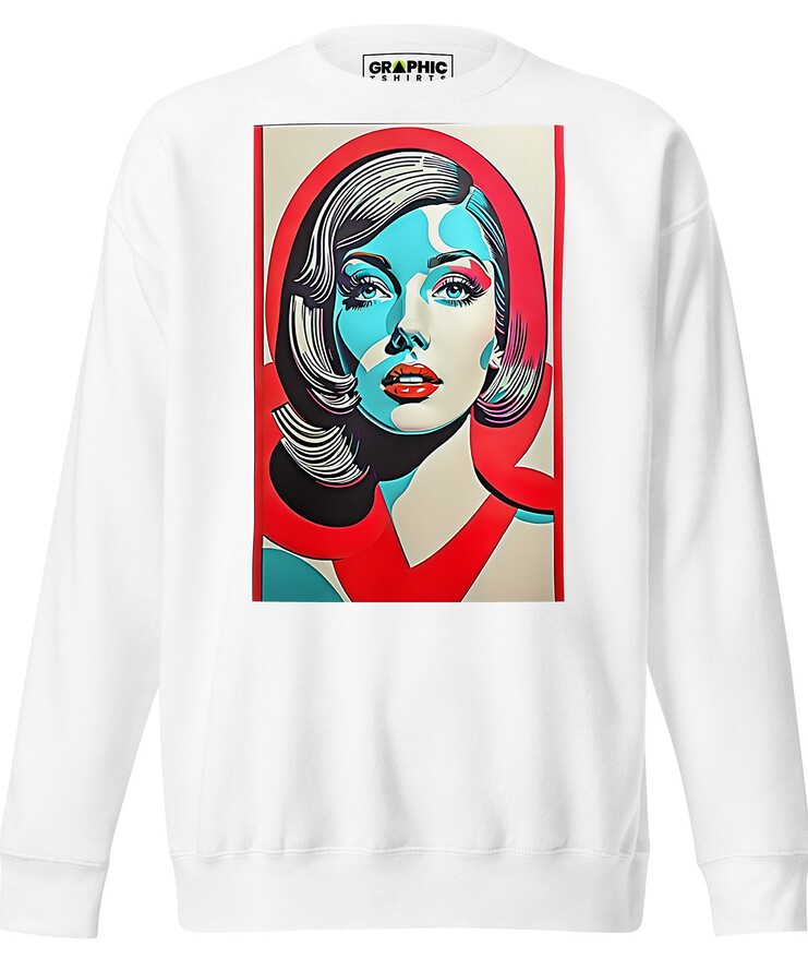 Unisex Premium Sweatshirt - Vintage American Superstar Series v.12 | Sweatshirt | Buy Online | GRAPHIC T-SHIRTS