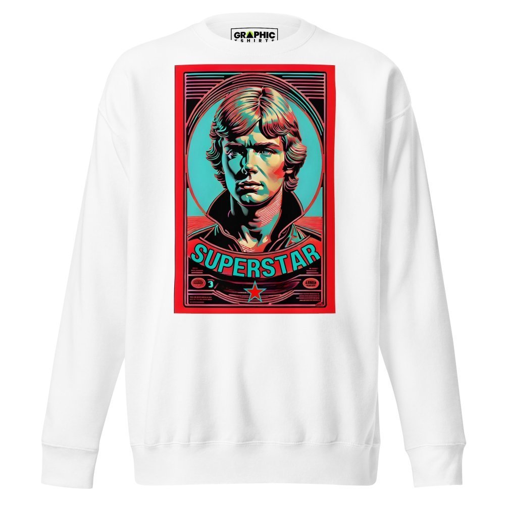 Unisex Premium Sweatshirt - Vintage American Superstar Series v.8 — GRAPHIC T-SHIRTS