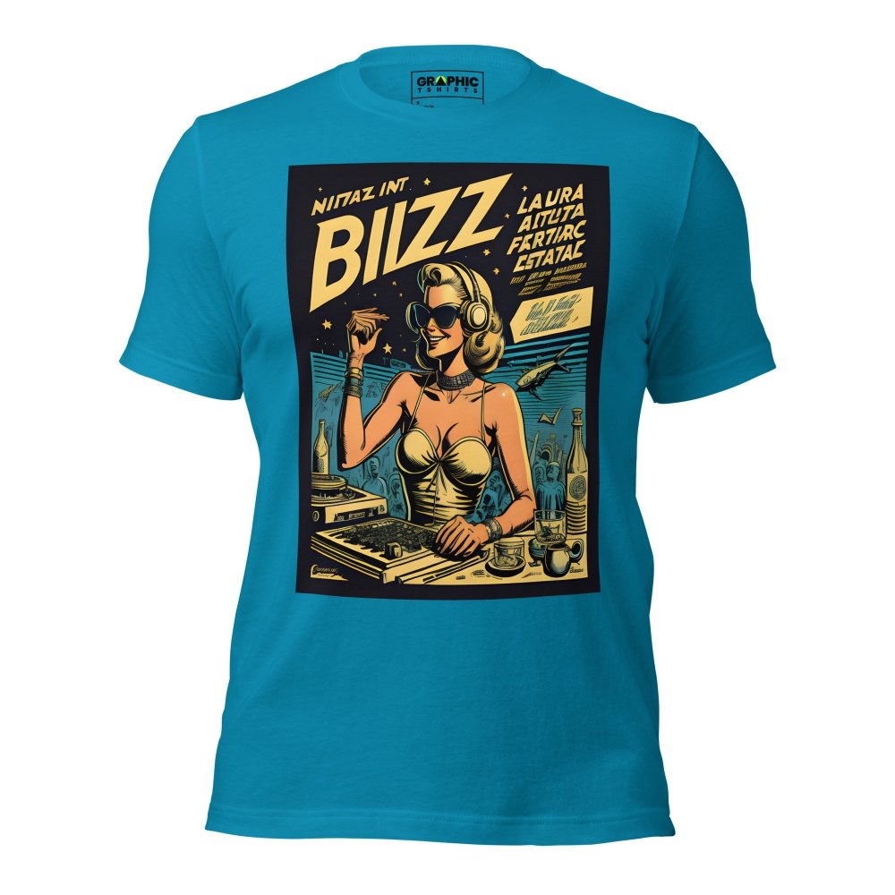 Unisex Crew Neck T-Shirt - Ibiza Night Club Heroes Comic Series v.15 — GRAPHIC T-SHIRTS