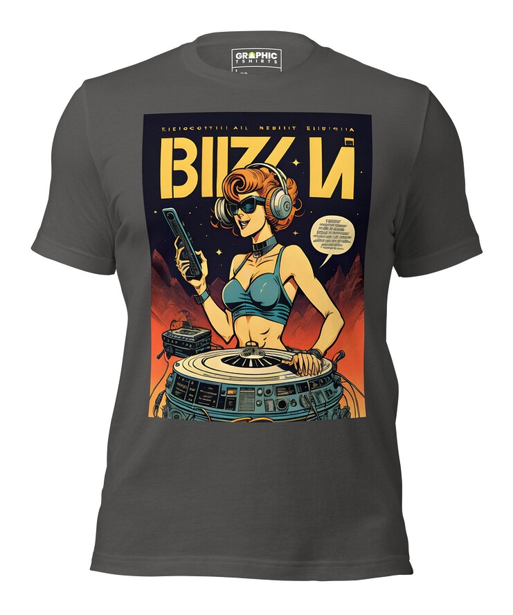 Unisex Crew Neck T-Shirt - Ibiza Night Club Heroes Comic Series v.40 | T-Shirt | Buy Online | GRAPHIC T-SHIRTS