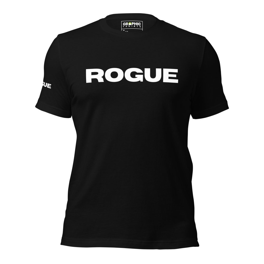 Unisex Crew Neck T-Shirt - ROGUE — GRAPHIC T-SHIRTS