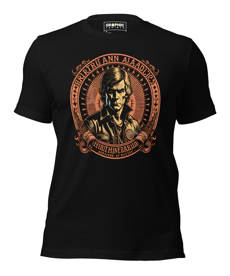 Unisex Crew Neck T-Shirt - American Vagabond Series v.8 | T-Shirt | Buy Online | GRAPHIC T-SHIRTS
