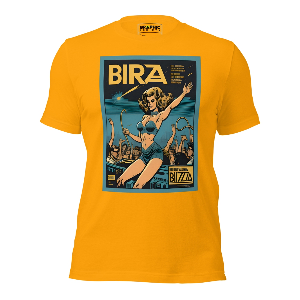 Unisex Crew Neck T-Shirt - Ibiza Night Club Heroes Comic Series v.49