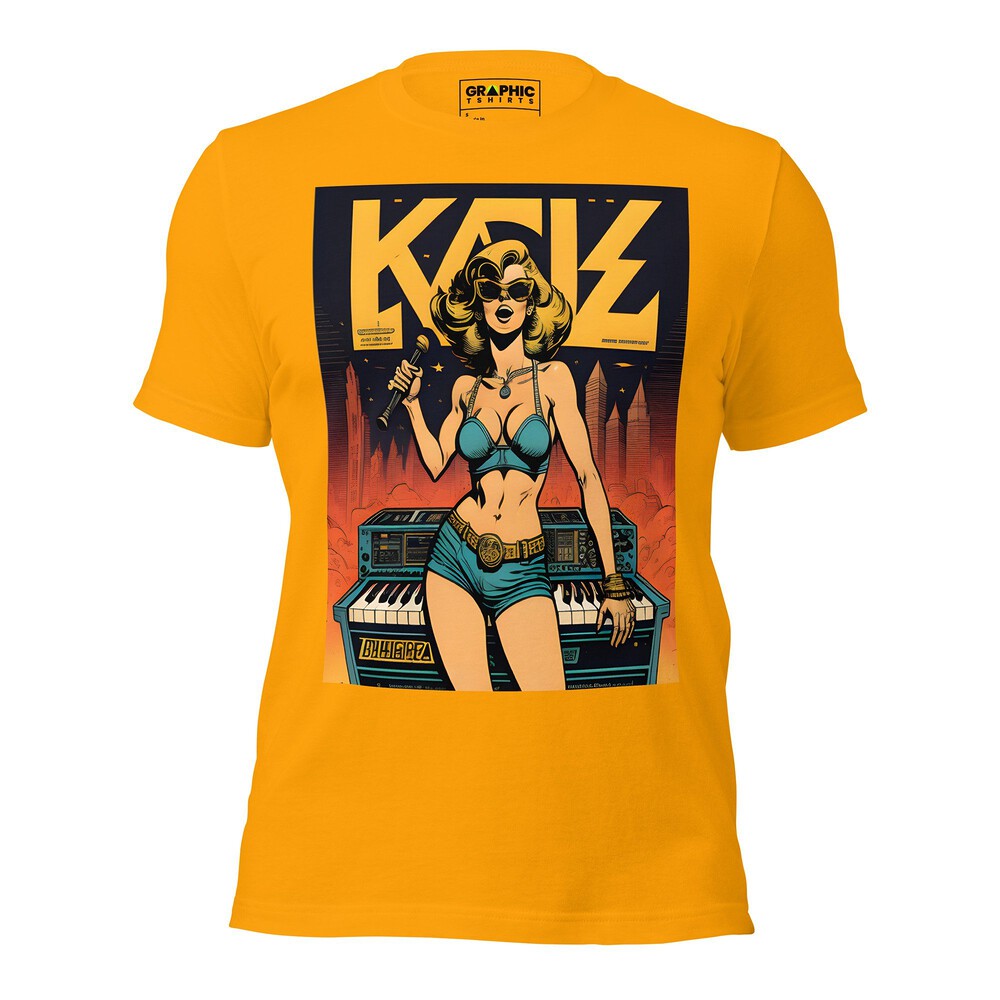 Unisex Crew Neck T-Shirt - Ibiza Night Club Heroes Comic Series v.39 — GRAPHIC T-SHIRTS