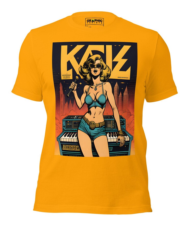 Unisex Crew Neck T-Shirt - Ibiza Night Club Heroes Comic Series v.39 | T-Shirt | Buy Online | GRAPHIC T-SHIRTS
