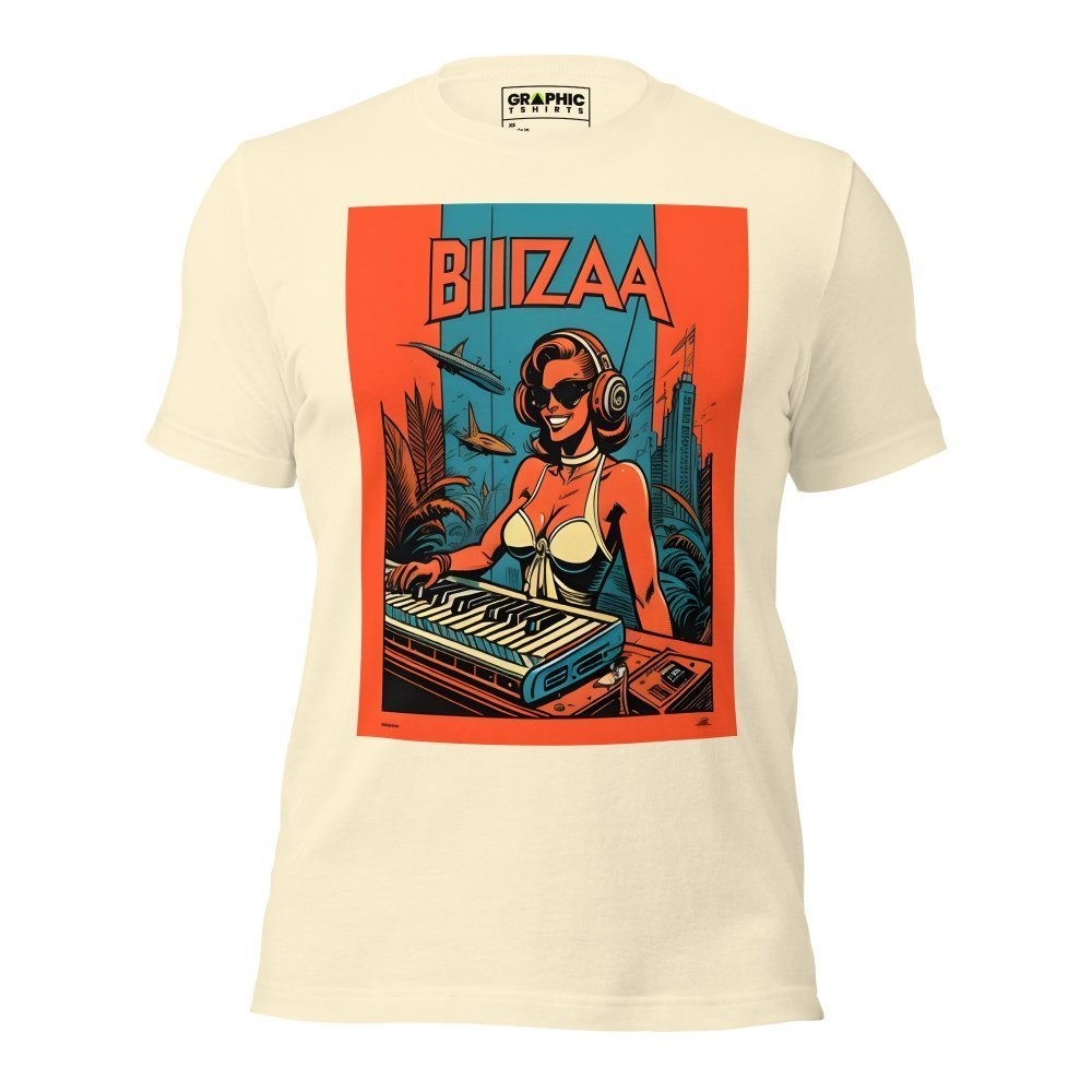 Unisex Crew Neck T-Shirt - Ibiza Night Club Heroes Comic Series v.36 — GRAPHIC T-SHIRTS