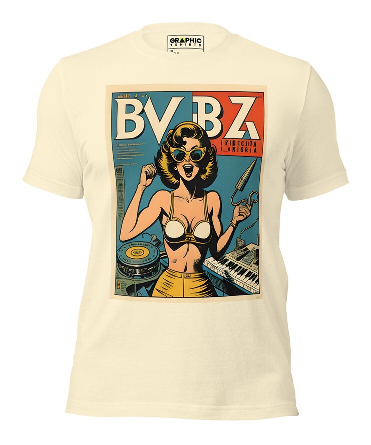 Unisex Crew Neck T-Shirt - Ibiza Night Club Heroes Comic Series v.34 | T-Shirt | Buy Online | GRAPHIC T-SHIRTS