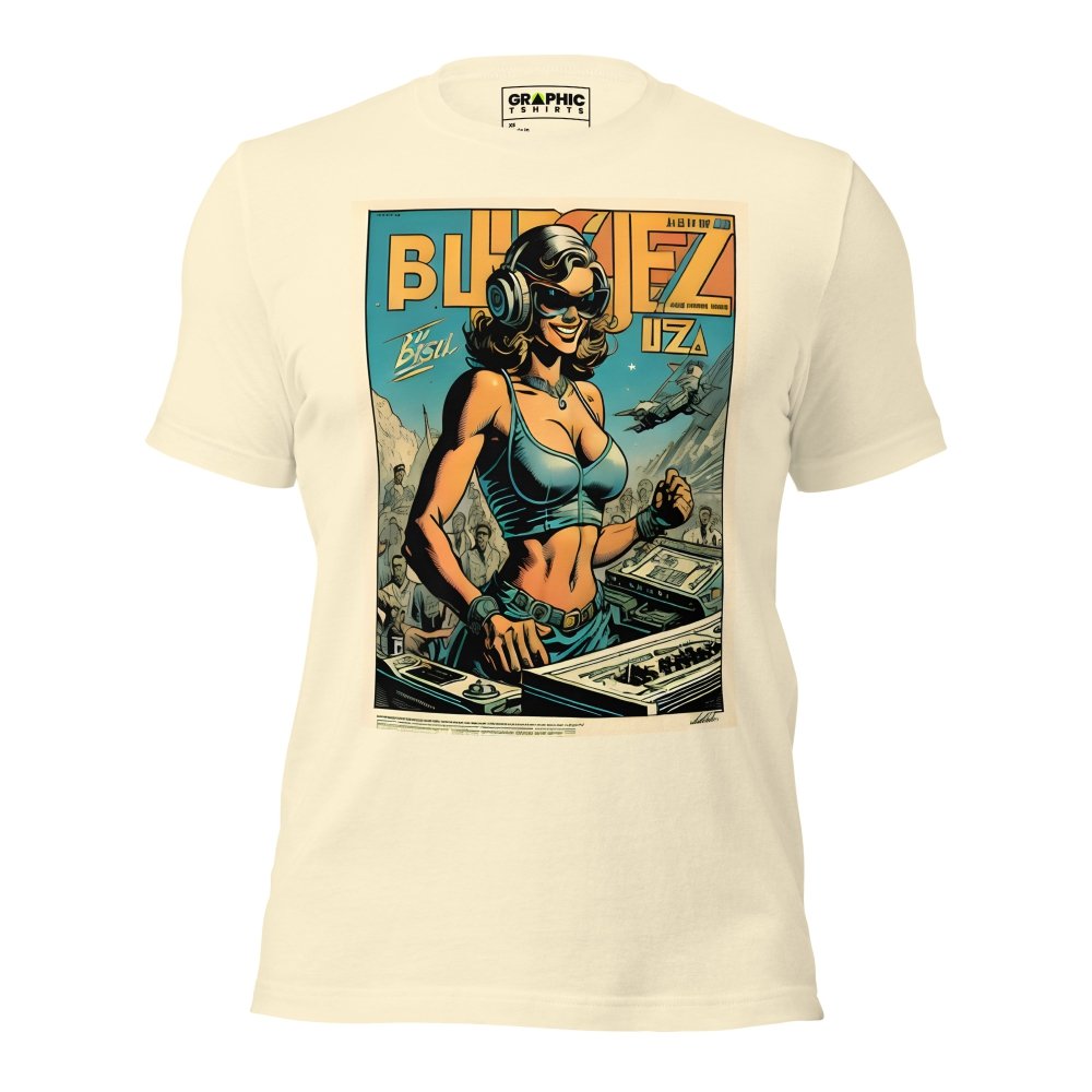 Unisex Crew Neck T-Shirt - Ibiza Night Club Heroes Comic Series v.33 — GRAPHIC T-SHIRTS