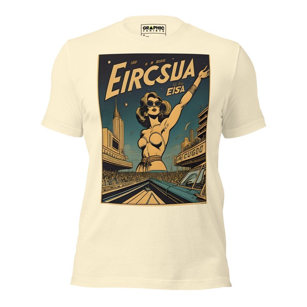 Unisex Crew Neck T-Shirt - Ibiza Night Club Heroes Comic Series v.28 — GRAPHIC T-SHIRTS