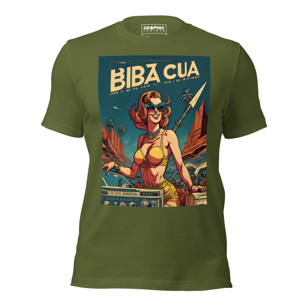 Unisex Crew Neck T-Shirt - Ibiza Night Club Heroes Comic Series v.20 — GRAPHIC T-SHIRTS