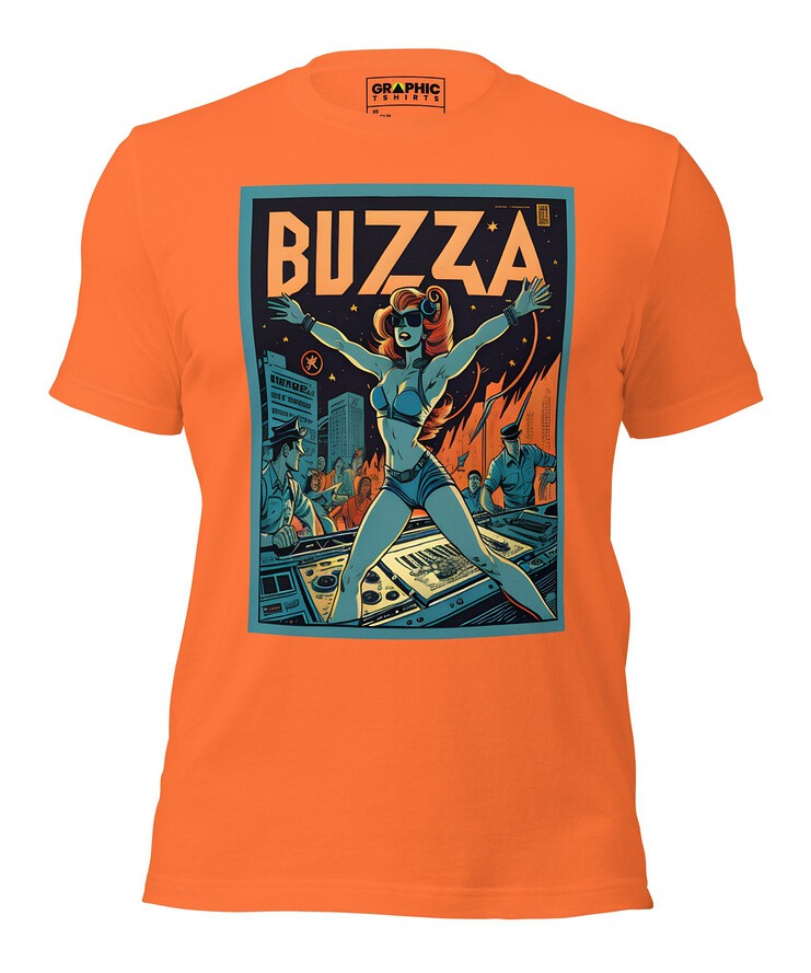 Unisex Crew Neck T-Shirt - Ibiza Night Club Heroes Comic Series v.46 | T-Shirt | Buy Online | GRAPHIC T-SHIRTS